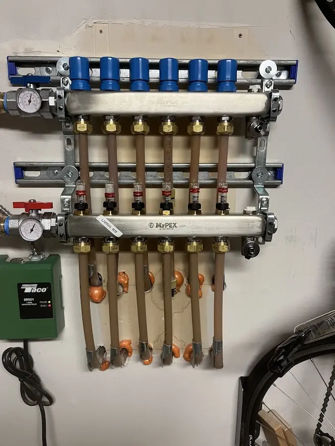 Plumber performing Leak Detection at a residential property in Sylvan